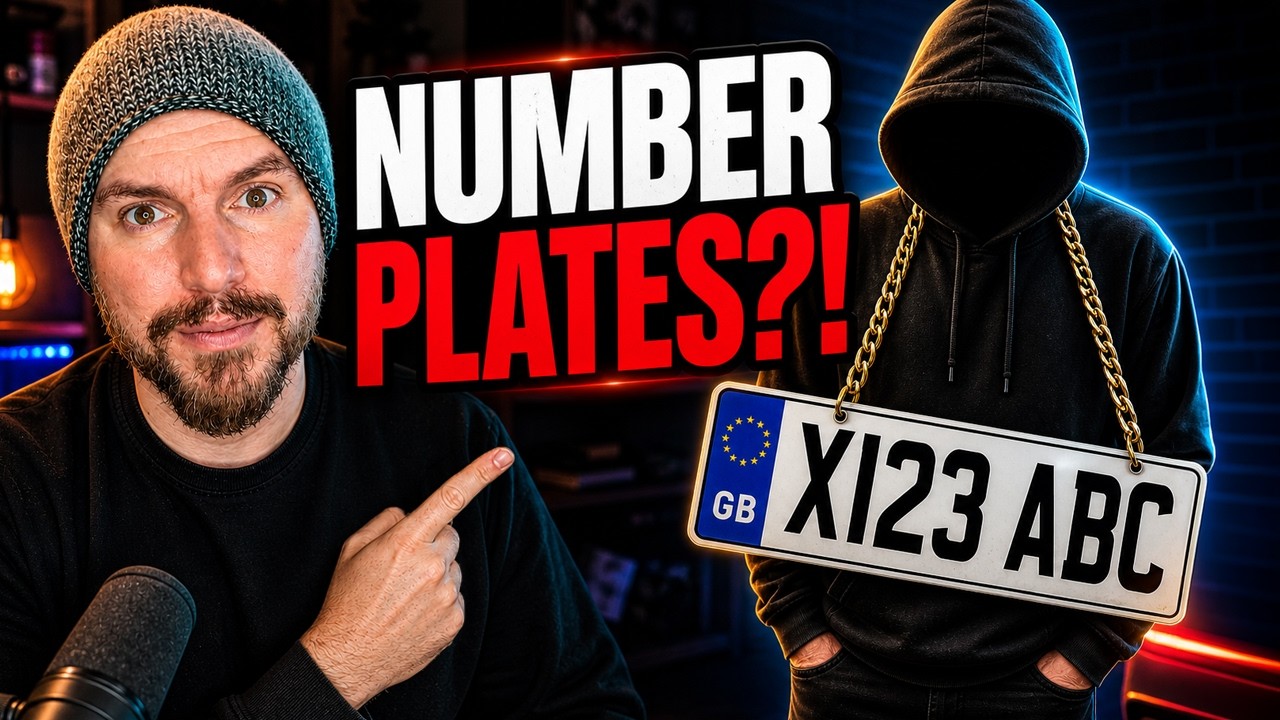 Bike Trekking with Karl video artwork about bicycle number plates